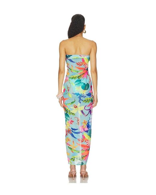 Luli Fama Blue X Revolve Oceans Kiss Long Wrap