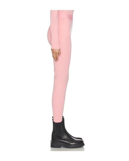 White/space Pink Merino Baselayer Bottom