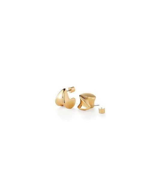Jenny Bird Metallic Small Paige Puffs Earrings