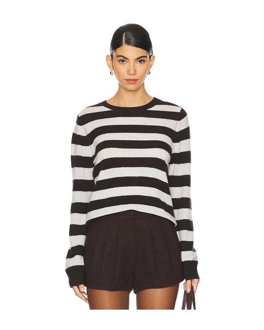 Jumper 1234 Black Stripe Crew