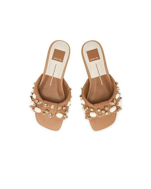 Dolce Vita White Lizza Sandal