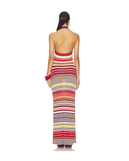 SOVERE Red Pandora Knit Dress