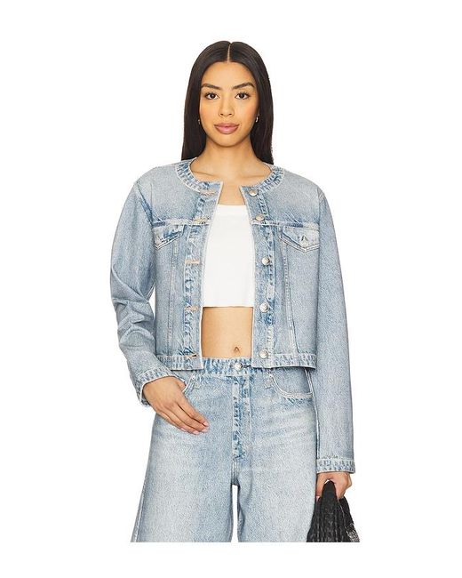 Rag & Bone Blue Miramar Ponte Cora Jacket