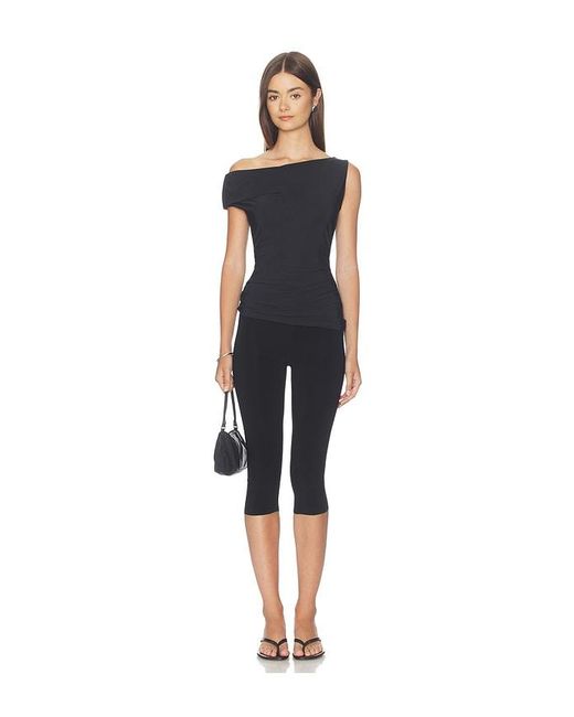 Agolde Black Carlin Top