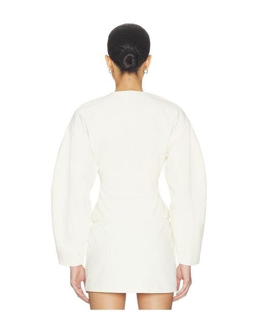 ALL THE WAYS White Mamie Blazer