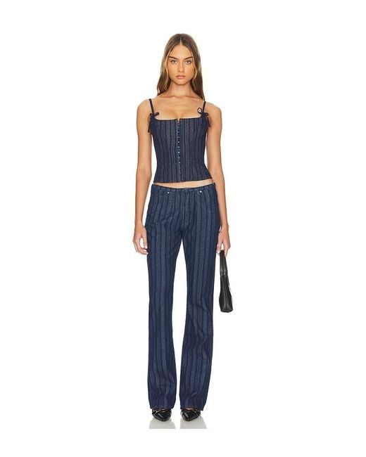 Lioness Blue Charismatic Denim Corset