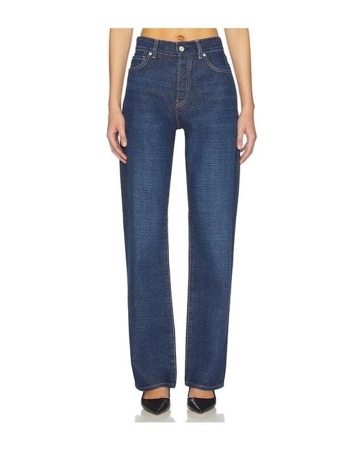 AG Jeans Blue Sydney Crew Straight Leg Jeans