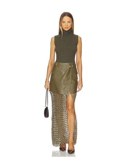 NonChalant Label Green Jodie Top
