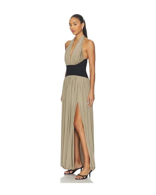 L'academie White Reba Midi Dress