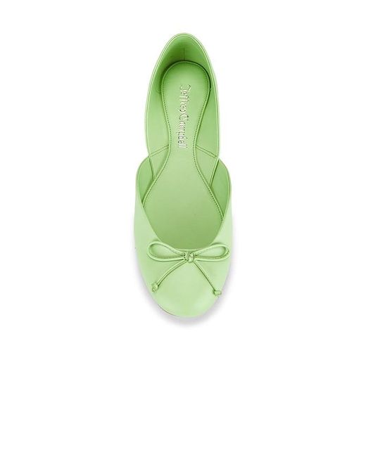 Jeffrey Campbell Green Perky Flat