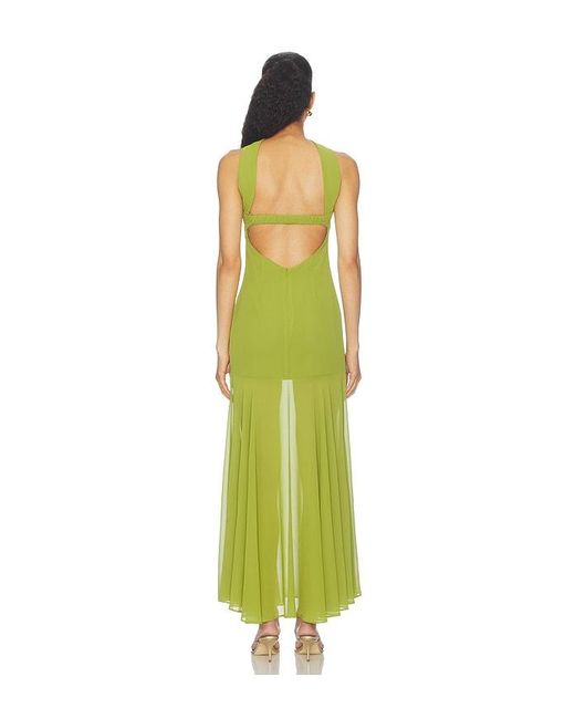 MORE TO COME White Nicola Maxi Dress