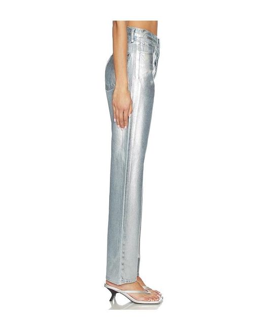 Agolde Blue 90's Mid Rise Loose Fit Jeans