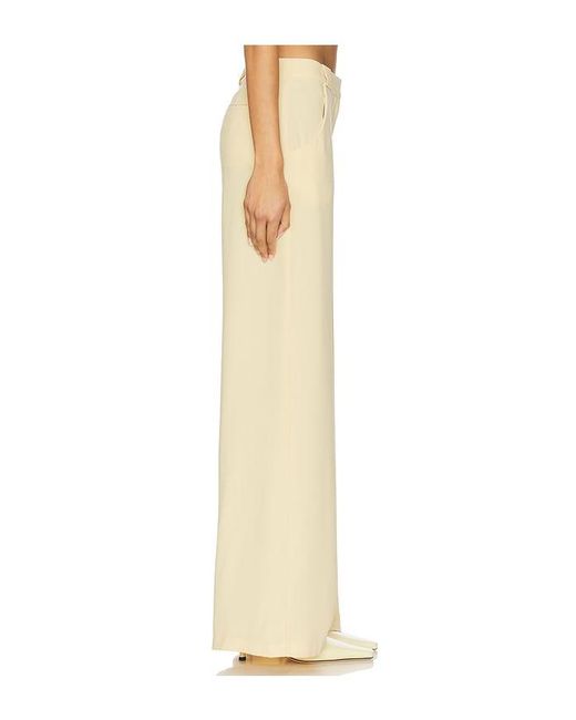 Amanda Uprichard Natural Saddler Pants