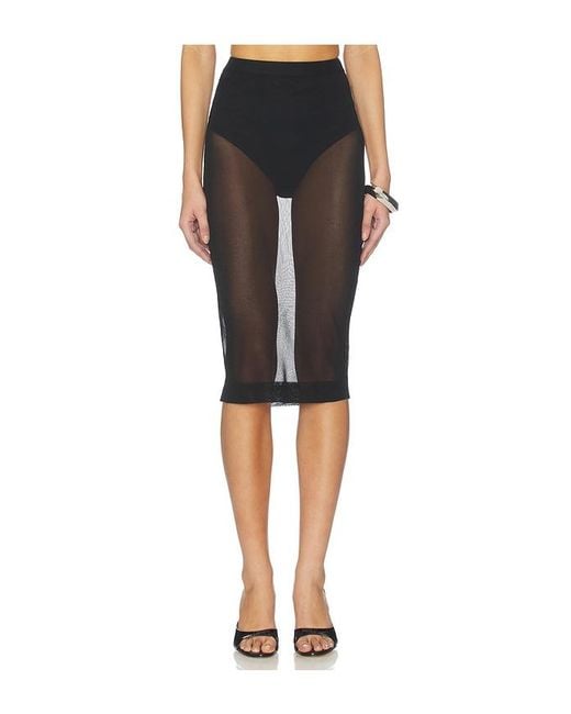 SER.O.YA Black Lucille Skirt