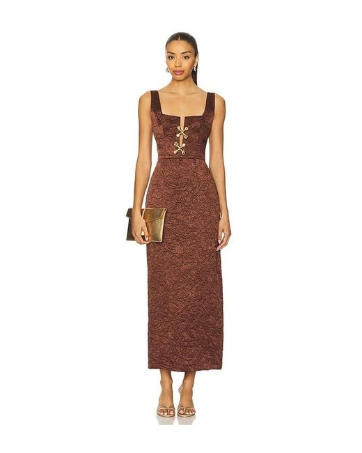 USISI SISTER Multicolor Lauren Acetate Dress