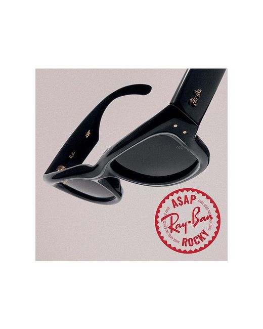 Ray-Ban Black X A$Ap Rocky Wayfarer Puffer for men