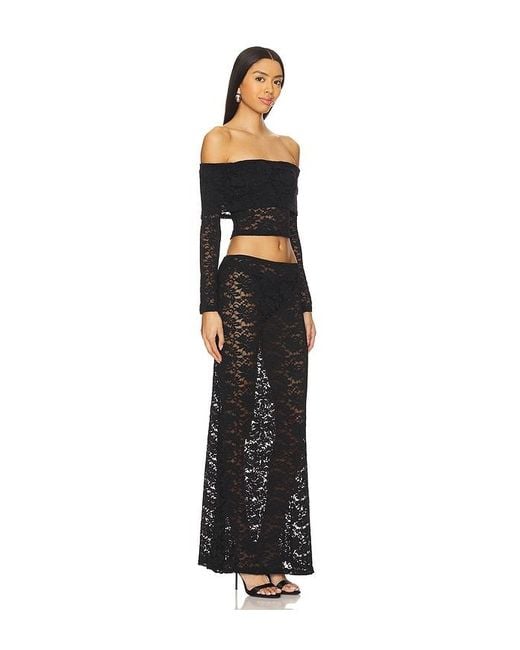 superdown Black Parise Maxi Set