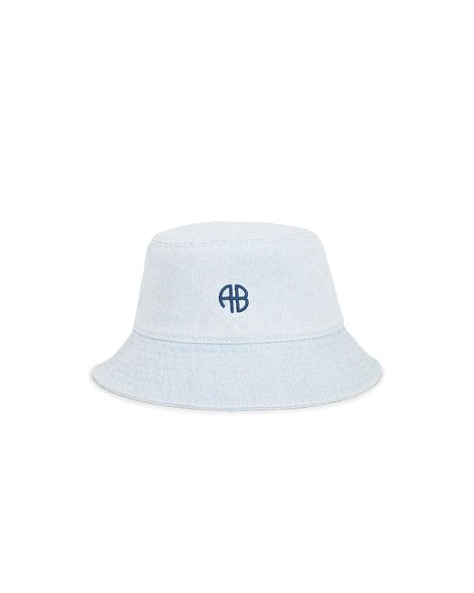 Anine Bing Blue Nicks Bucket Hat