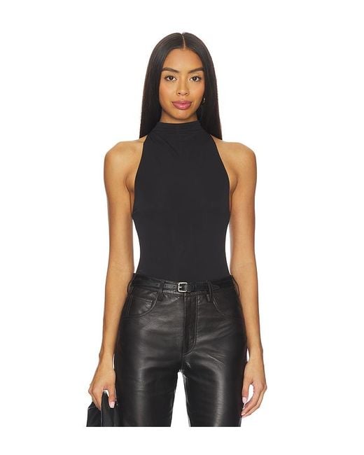 Ronny Kobo Black Spen Bodysuit