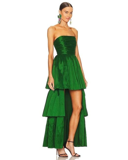 Lovers + Friends Green Michie Maxi Dress