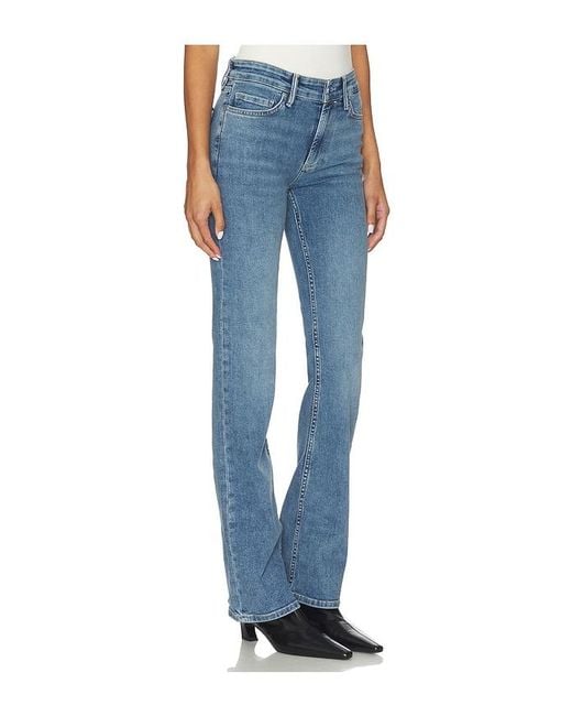 AllSaints Blue Haldan Slim Bootcut