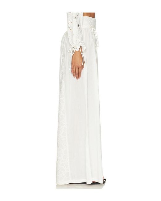 KETTEL ATELIER White Menorca Trouser
