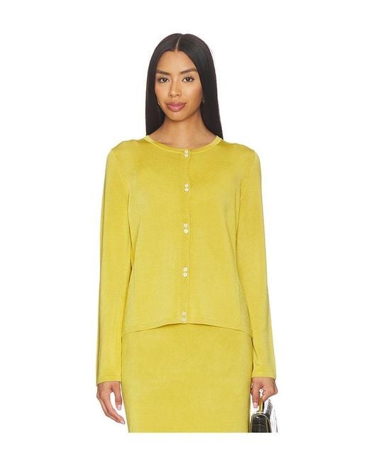 Posse Yellow Rae Cardigan