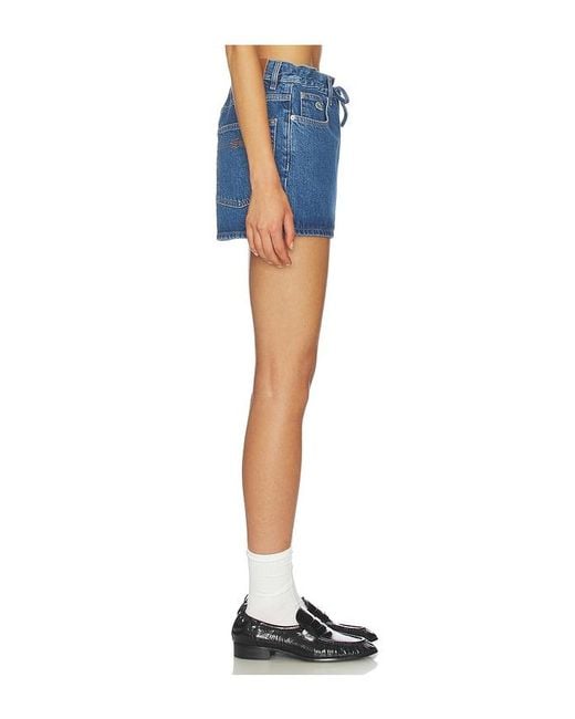 Lacoste Blue Denim Shorts