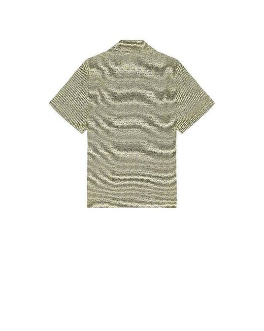 Oas Green Dimi Girona Linen Shirt for men