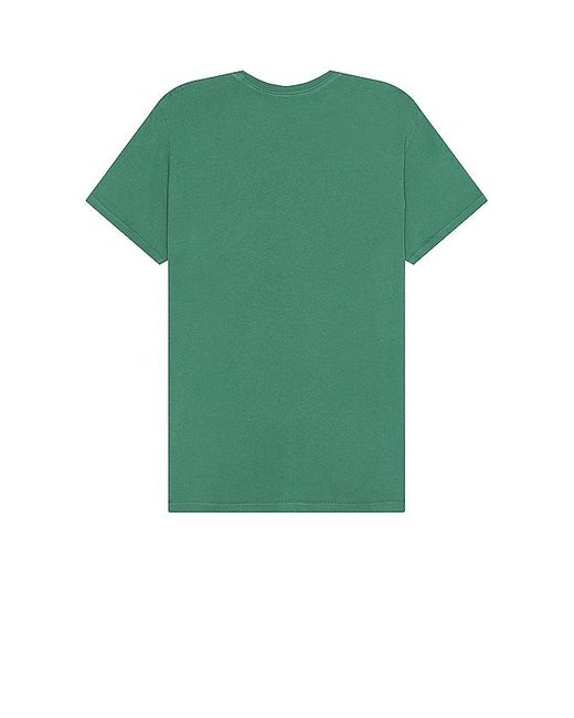 Outerknown Green Groovy Pocket Tee for men