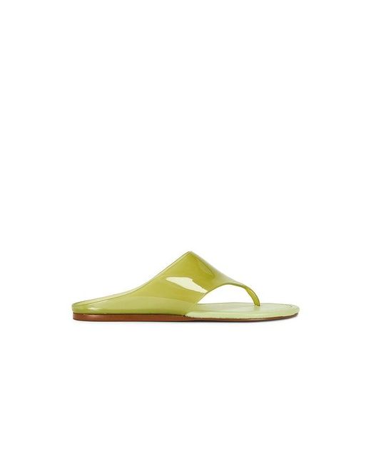 Farm Rio Yellow Jelly Thong Flat Sandal