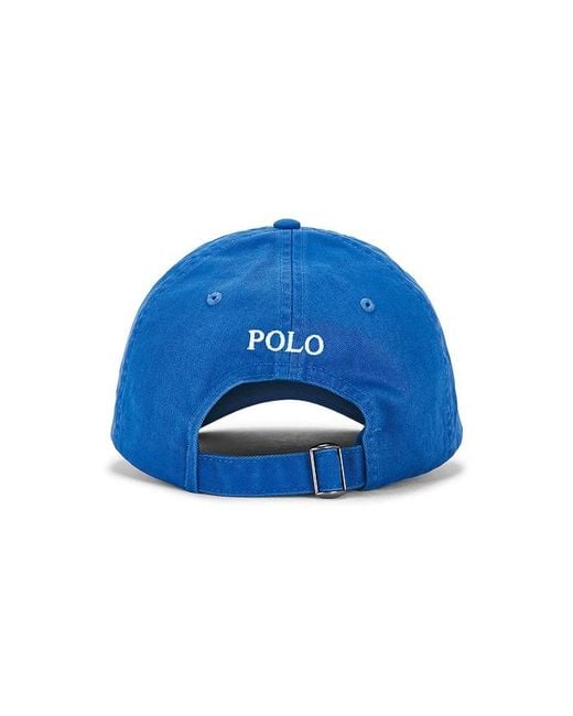 Polo Ralph Lauren Blue Chino Sport Cap for men