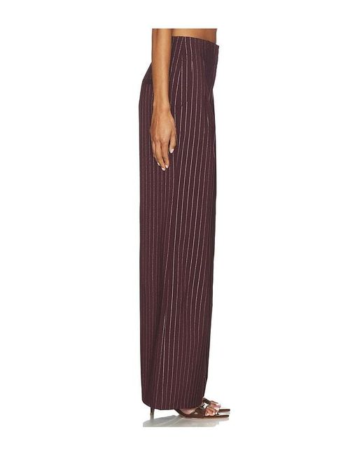 Simon Miller Brown Bloo Pinstripe Pant