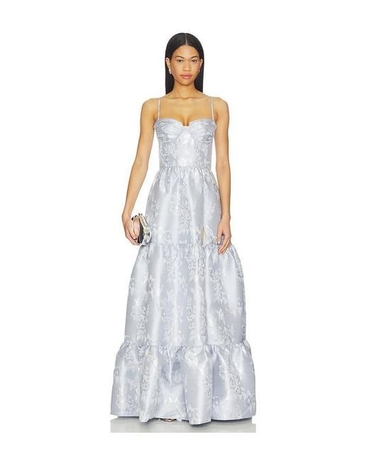 V. Chapman White Lucetta Dress