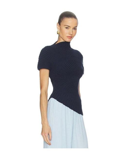 Cult Gaia Blue Annemie Top