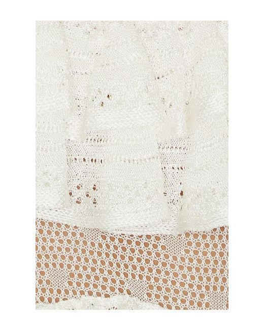 Ulla Johnson Blue Bania Knit Bodysuit