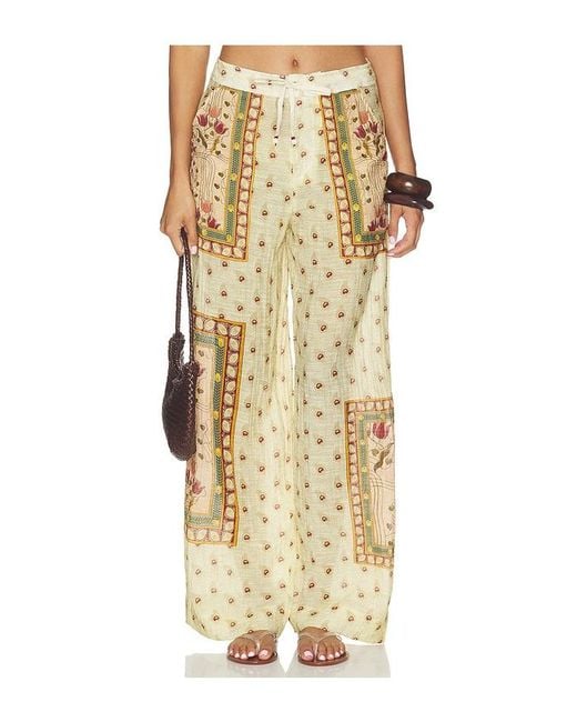 Agua Bendita Natural Caroline Plume Pant