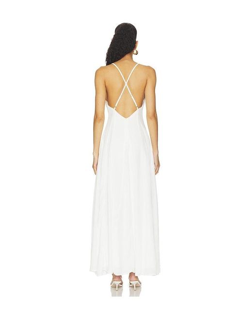 MORE TO COME White Chriselle Maxi Dress