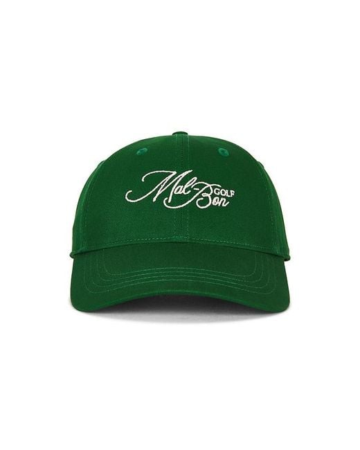 Malbon Green Palmetto Dad Hat for men