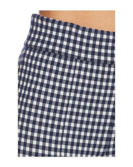 Spanx Blue Pintuck Kick Flare Pant