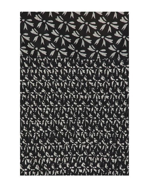 Free People Black Dottie Knit Top