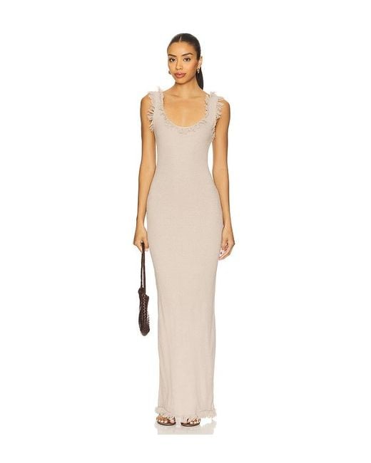SNDY'S Natural Skyler Maxi Dress