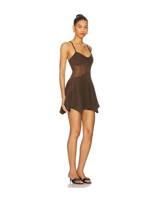 OW Collection Multicolor Cassandra Mini Dress