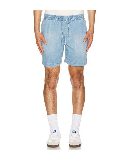 Marine Layer Blue Saturday Denim 6 Short for men
