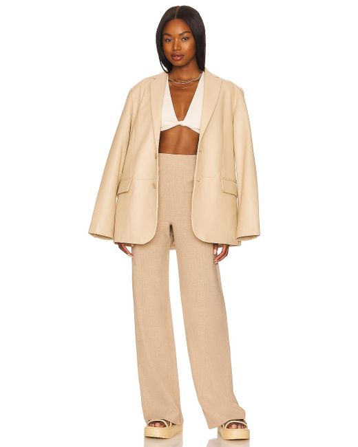 House of Harlow 1960 X Revolve Lisbon Pant in Natural | Lyst