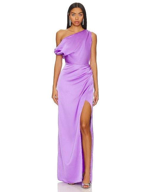 Show Me Your Mumu Purple Jodie Dress