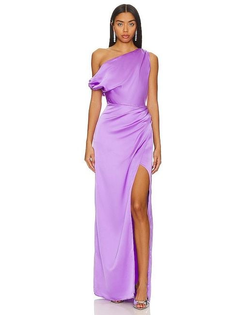 Show Me Your Mumu Purple Jodie Dress