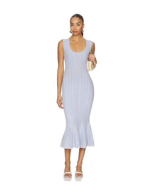 LoveShackFancy White Tayleen Dress