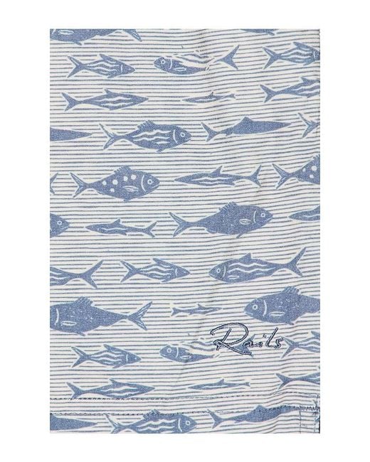 Rails Black Dane Swim Trunks for men