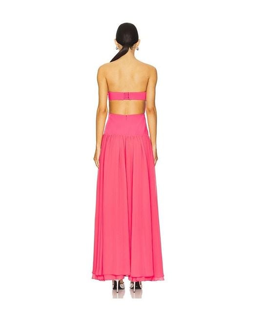Lovers + Friends Pink Margot Gown